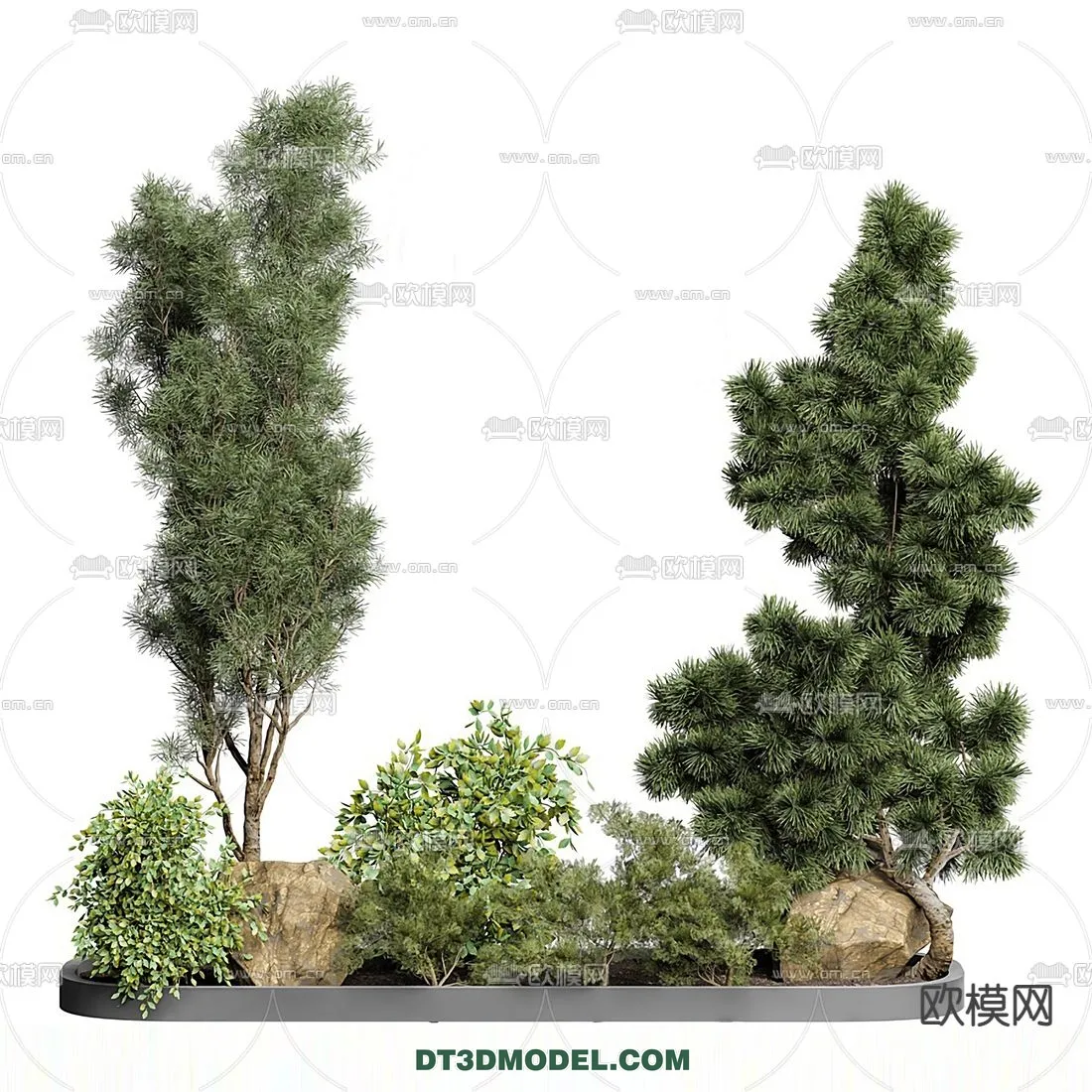 PLANTS - BUSH - VRAY / CORONA - 3D MODEL - 279