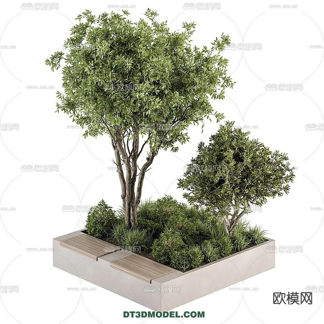 PLANTS - BUSH - VRAY / CORONA - 3D MODEL - 280
