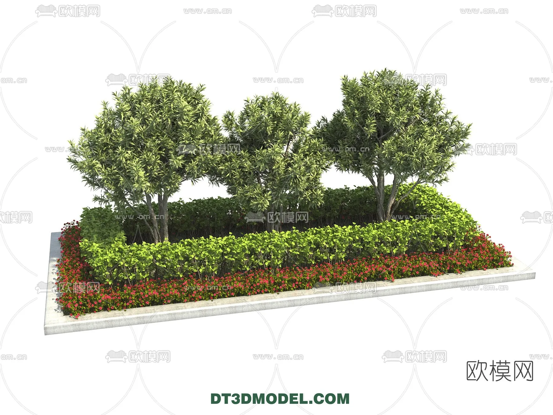 PLANTS - BUSH - VRAY / CORONA - 3D MODEL - 283