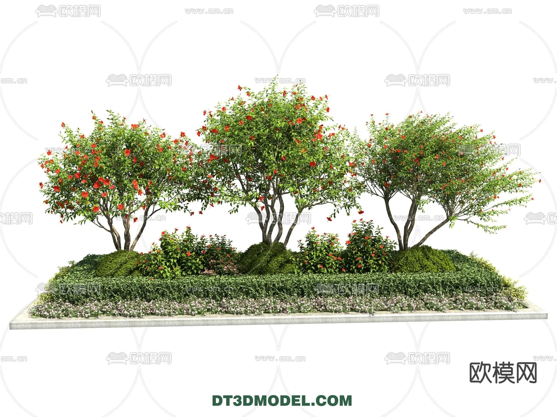 PLANTS - BUSH - VRAY / CORONA - 3D MODEL - 296