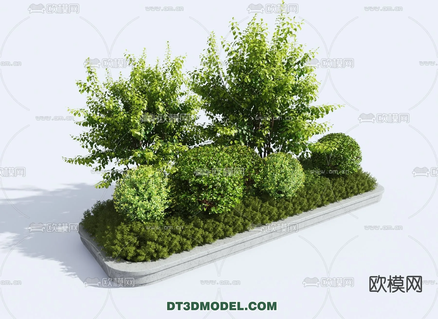 PLANTS - BUSH - VRAY / CORONA - 3D MODEL - 297