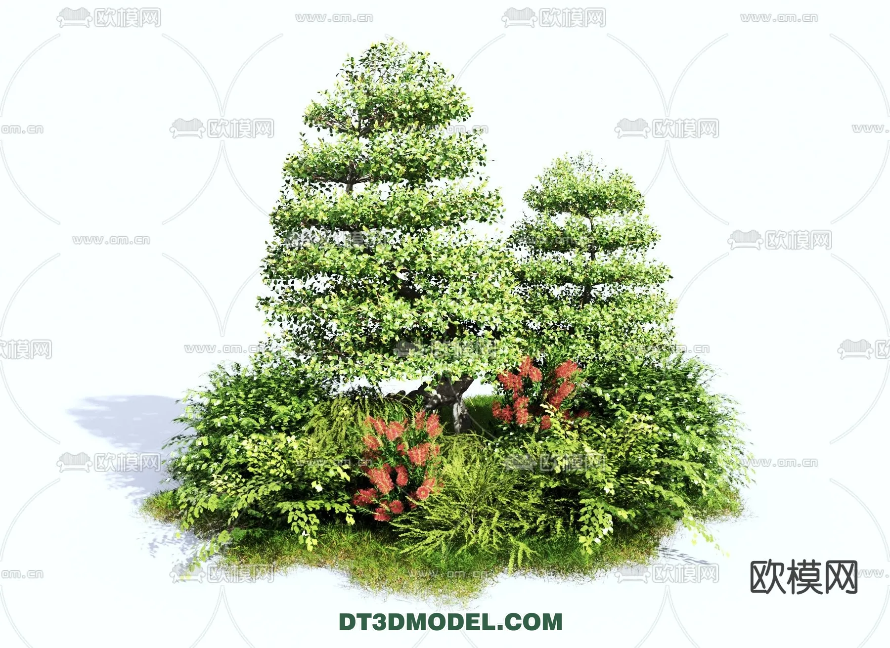 PLANTS - BUSH - VRAY / CORONA - 3D MODEL - 299