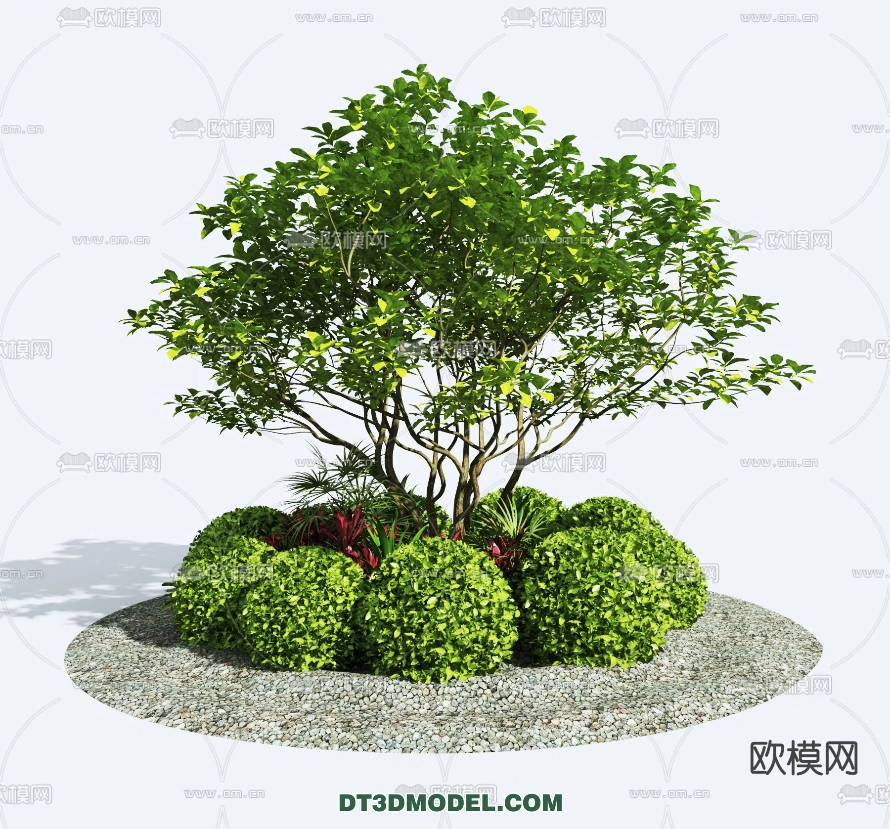 PLANTS - BUSH - VRAY / CORONA - 3D MODEL - 302