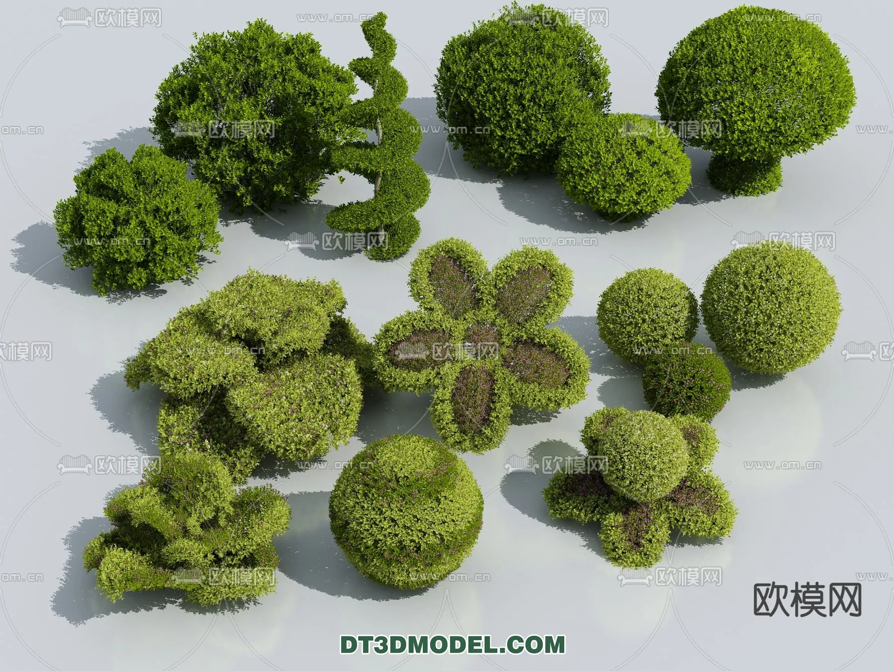 PLANTS - BUSH - VRAY / CORONA - 3D MODEL - 305
