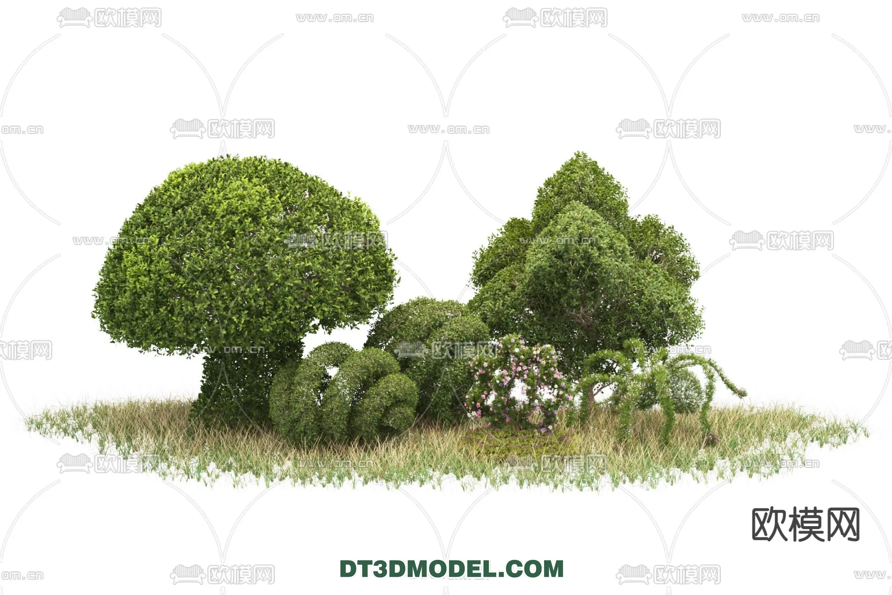 PLANTS - BUSH - VRAY / CORONA - 3D MODEL - 312
