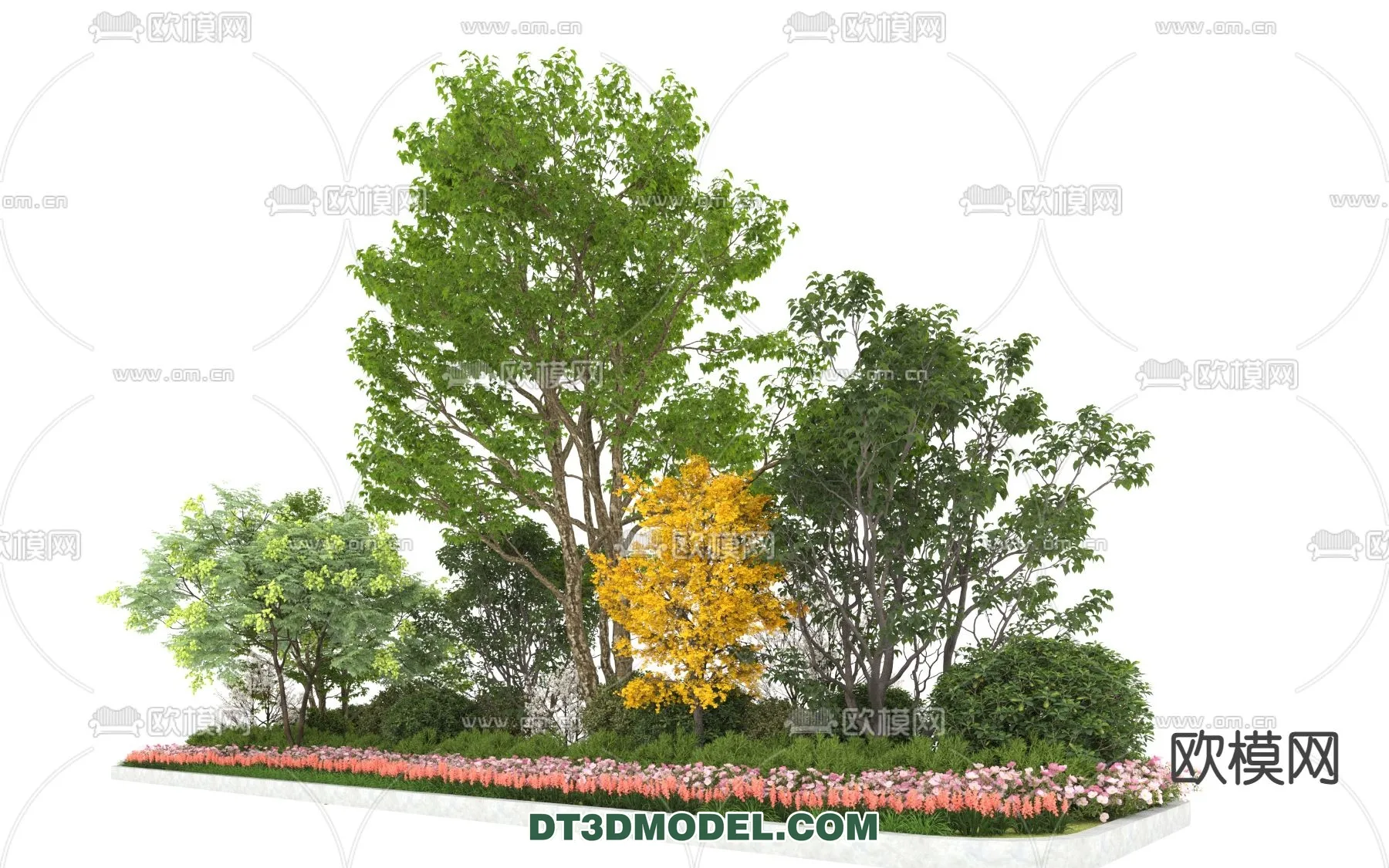 PLANTS - BUSH - VRAY / CORONA - 3D MODEL - 313