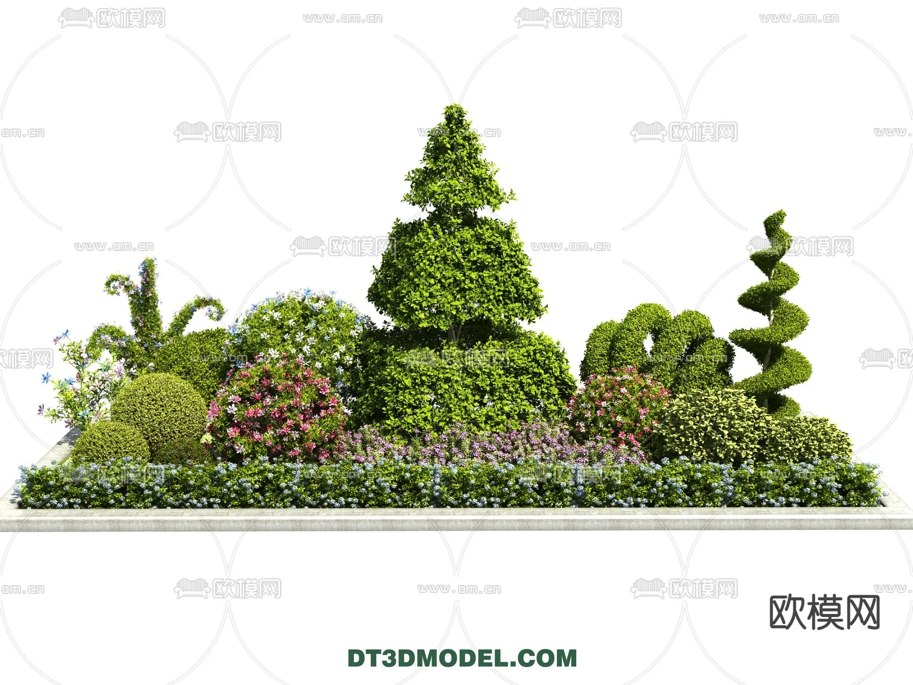 PLANTS - BUSH - VRAY / CORONA - 3D MODEL - 356