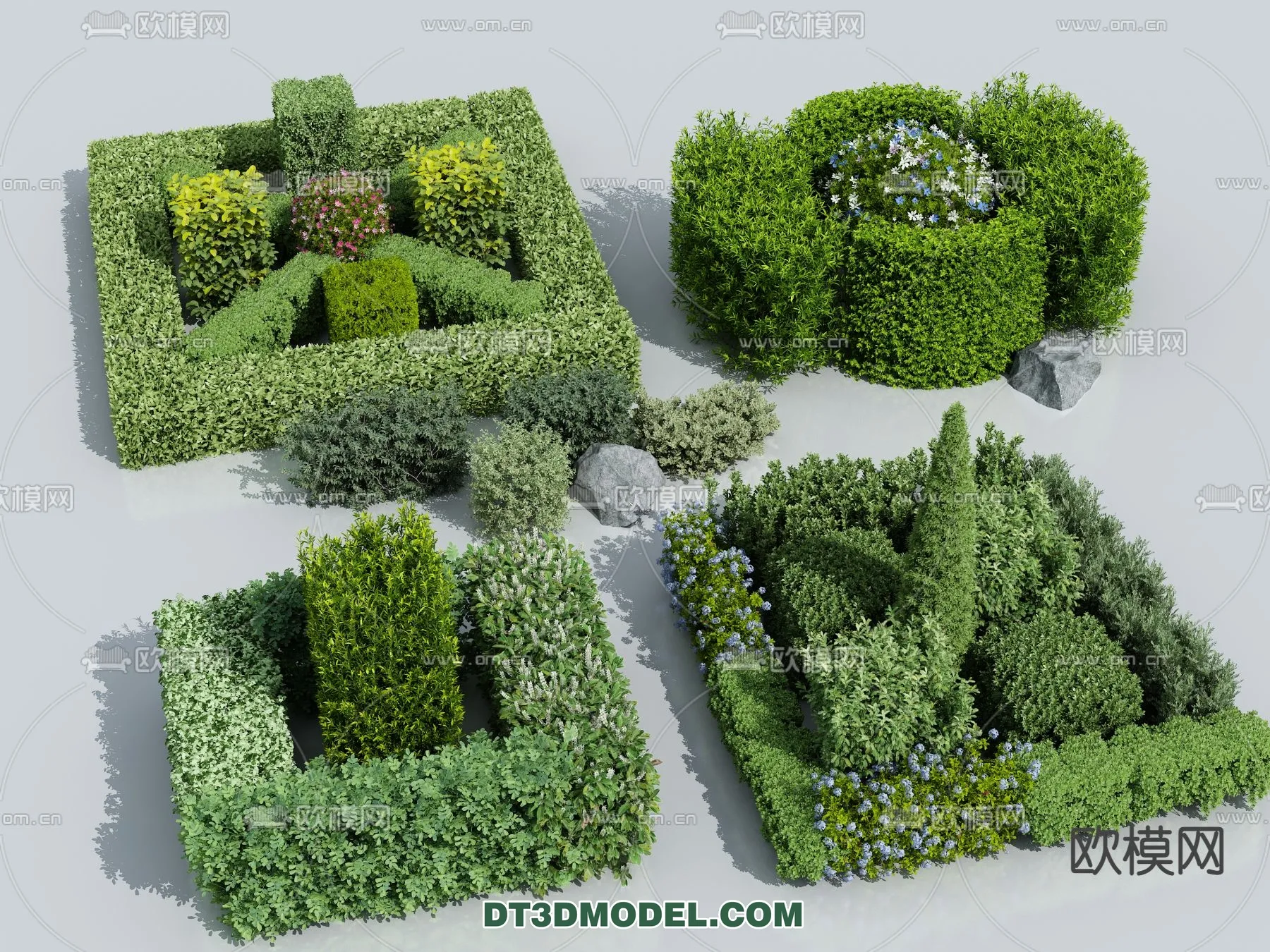 PLANTS - BUSH - VRAY / CORONA - 3D MODEL - 359
