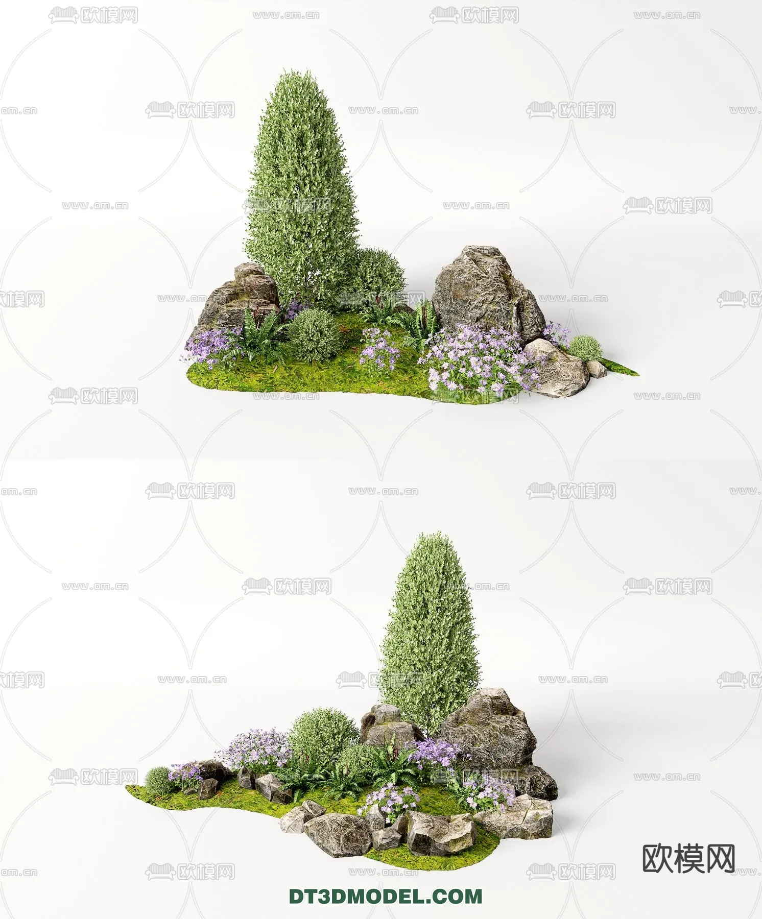 PLANTS - BUSH - VRAY / CORONA - 3D MODEL - 376