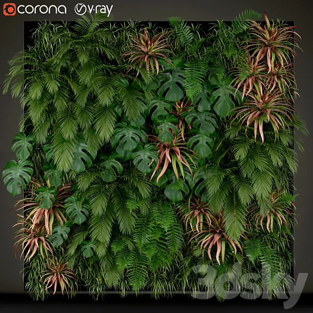 Plants collection 200 3DModel
