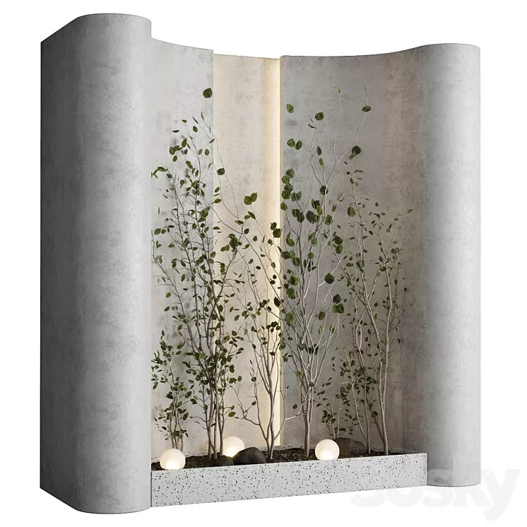 Plants garden - indoor plant 341 3D Model Free