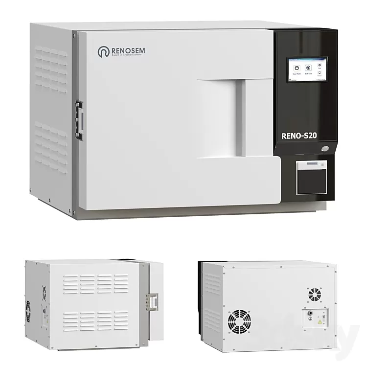 Plasma sterilizer Reno-S20 3D Model