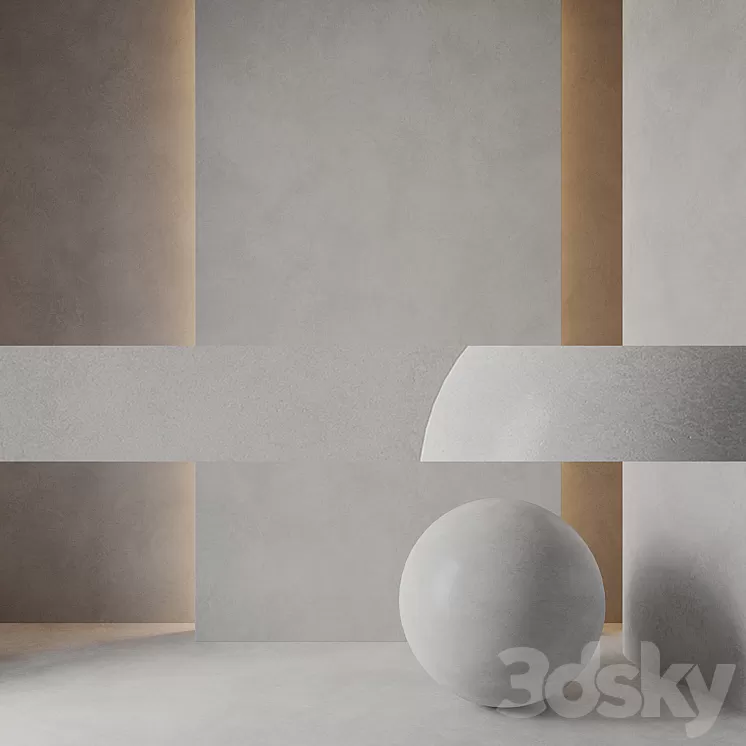 Plaster 02 3D Model Free