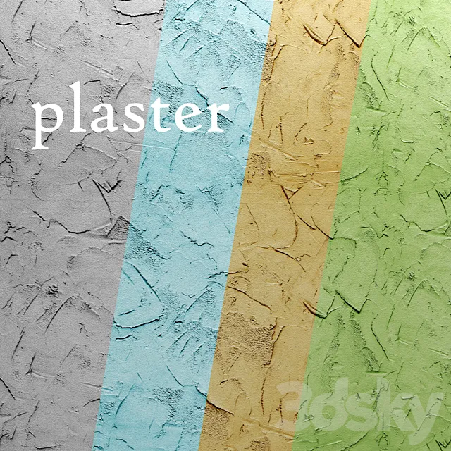 Plaster 3D Model