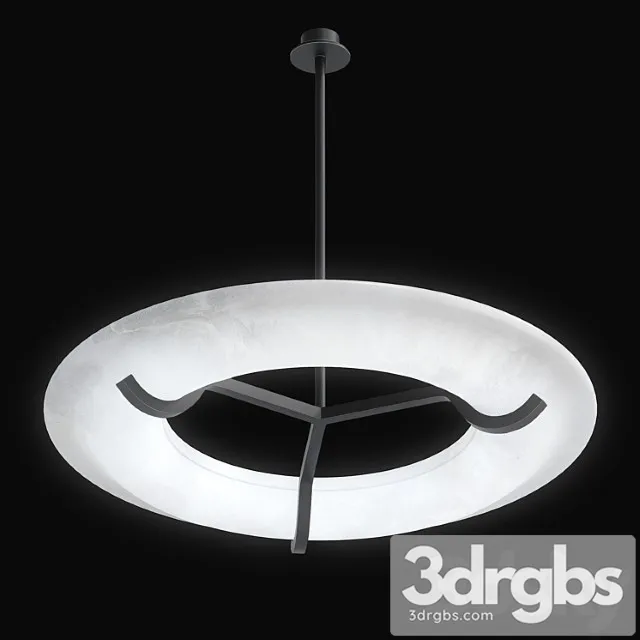 Plaster And Wrought Iron Chandelier By Eric Schmitt 3D Model Free