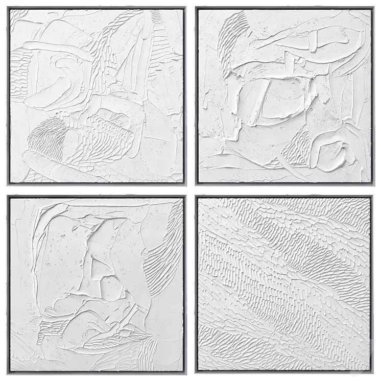 Plaster Painting 2 3D Model