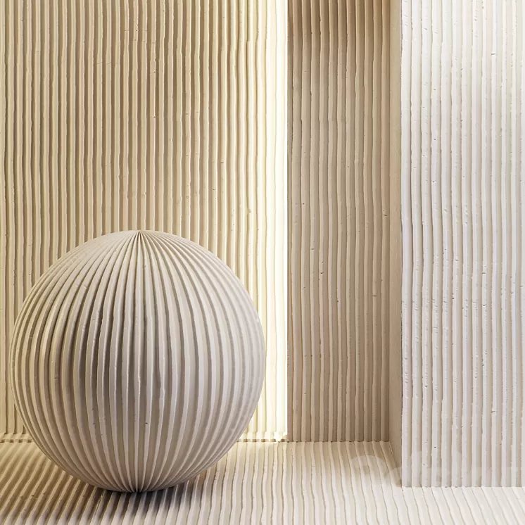 Plaster stripes 3D Model Free Download