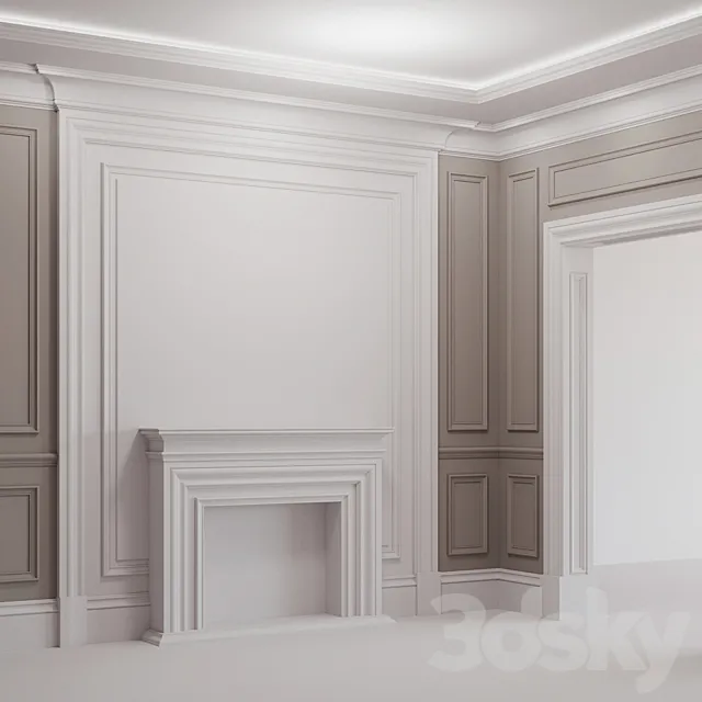 Plaster stucco 3DModel