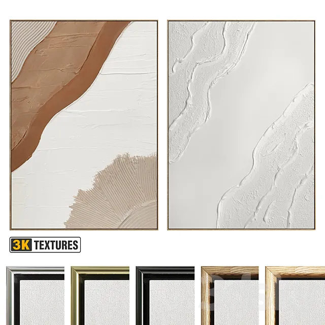 Plaster Two Photo Frame D-544 Free Download