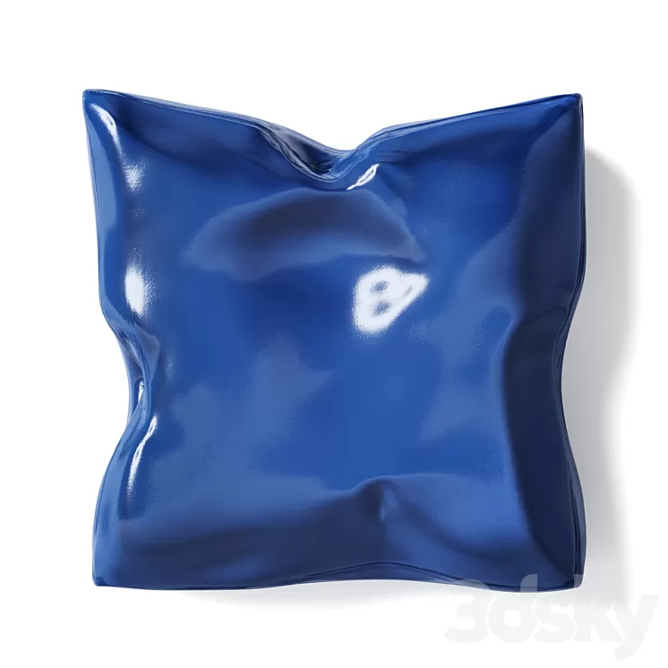 Plastic wall panel pillow 3D Model Free