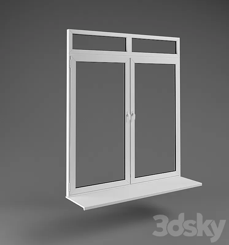 Plastic window 3D Model