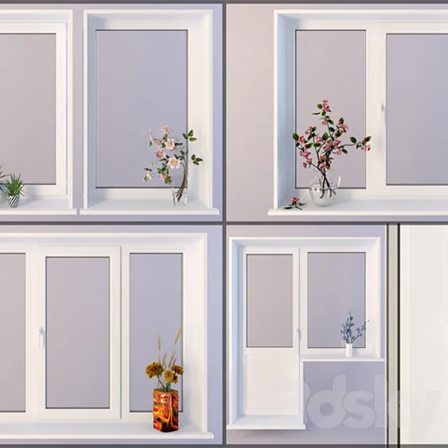 Plastic Windows 3DModel