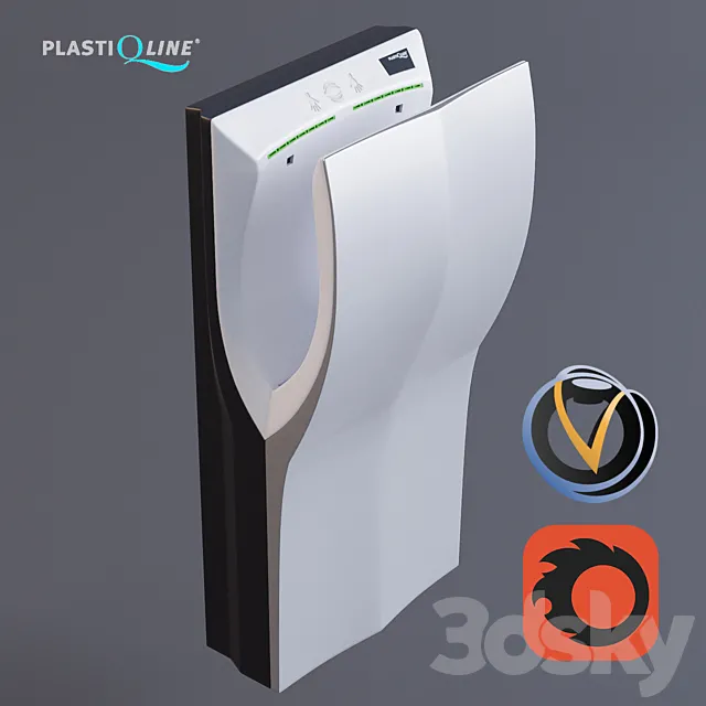 PlastQline Handendroger automatic 3DModel
