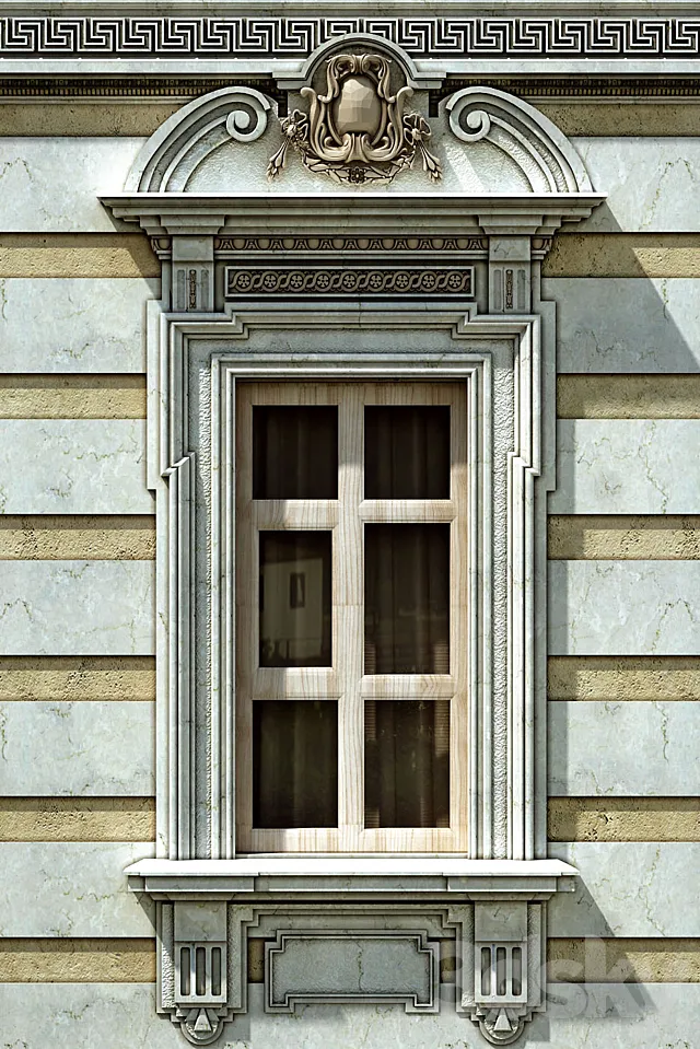 Platband window 3D Model