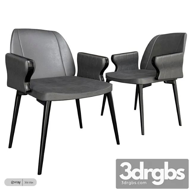 Plate Kristalia Chair 3D Model Free