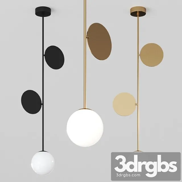 Plates Pendant By Atelier Areti 3D Model Free