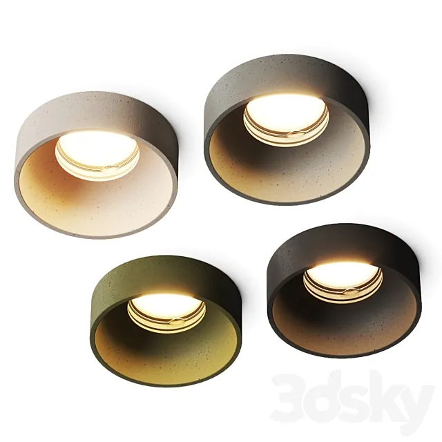 Plato Design Teo Spotlight 3D Model