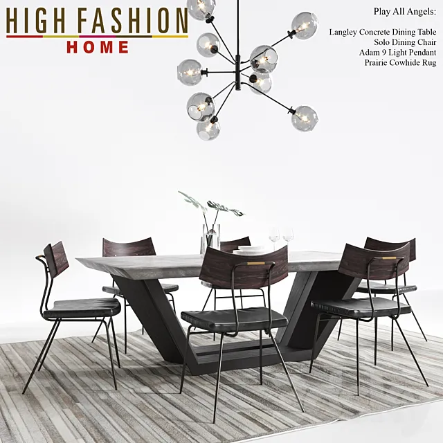 Play All Angels Table 3D Model