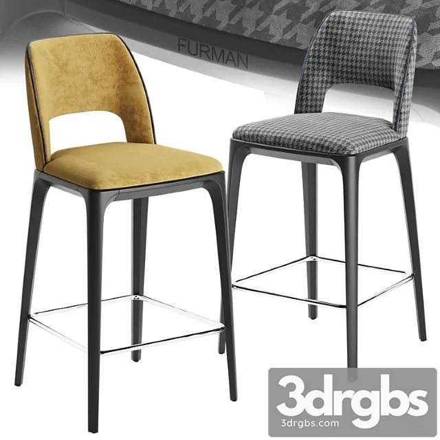 Play Furman Chair Bar 2 3D Model Free