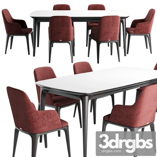 Play Table and Chair 3D Model Free