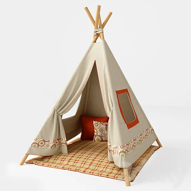 Play tent 3DModel