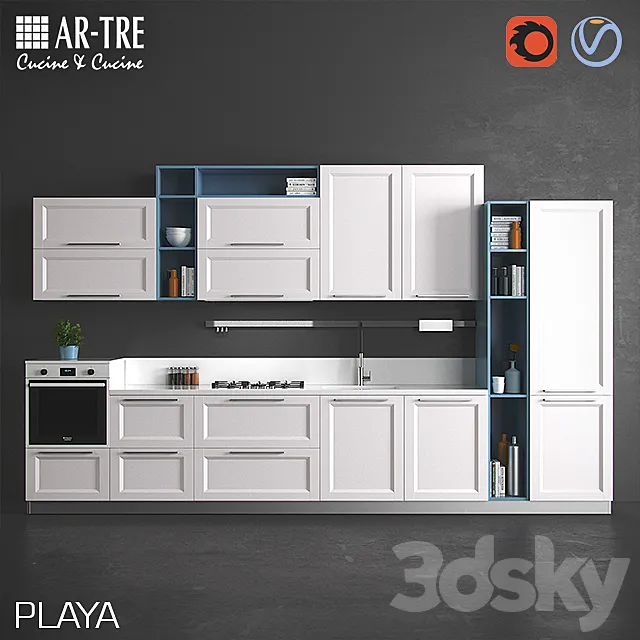 PLAYA by AR-TRE 3DModel