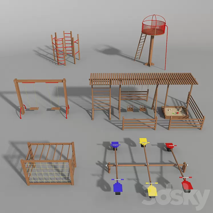 playground 3D Model