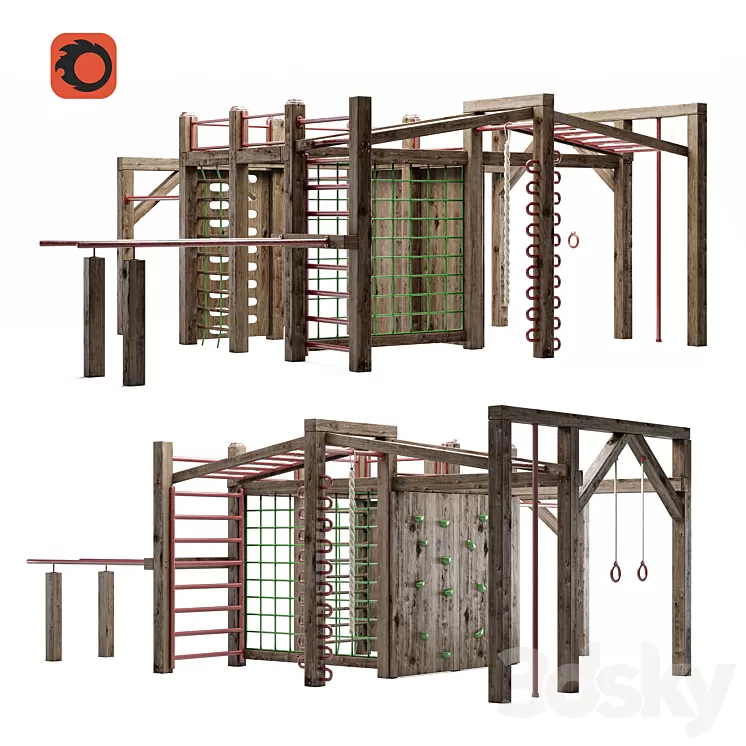 Playground 3D Model