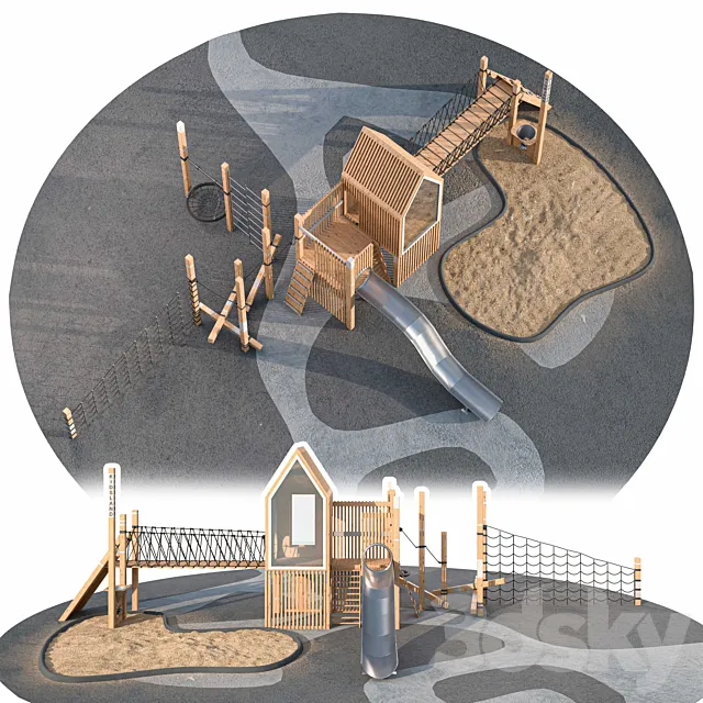Playground 3D Model