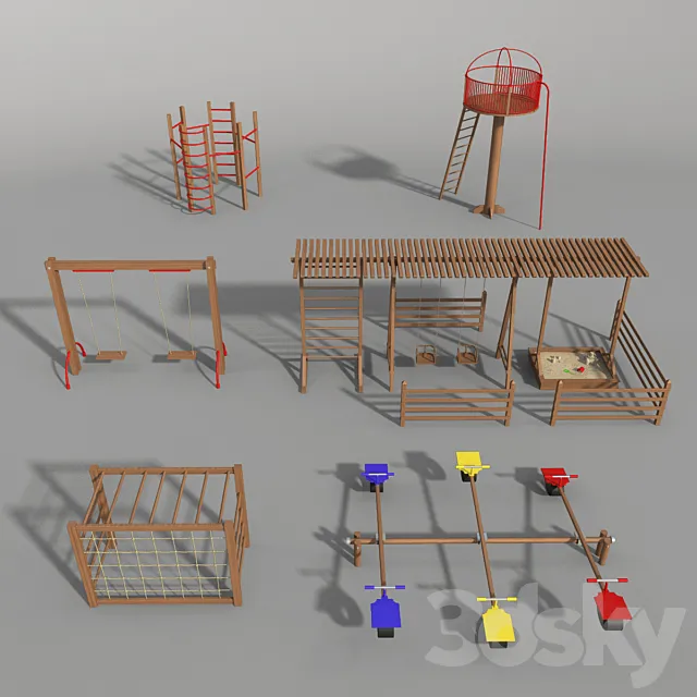 playground 3DModel