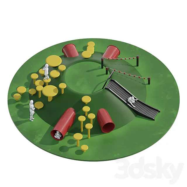 Playground 4 3D Model