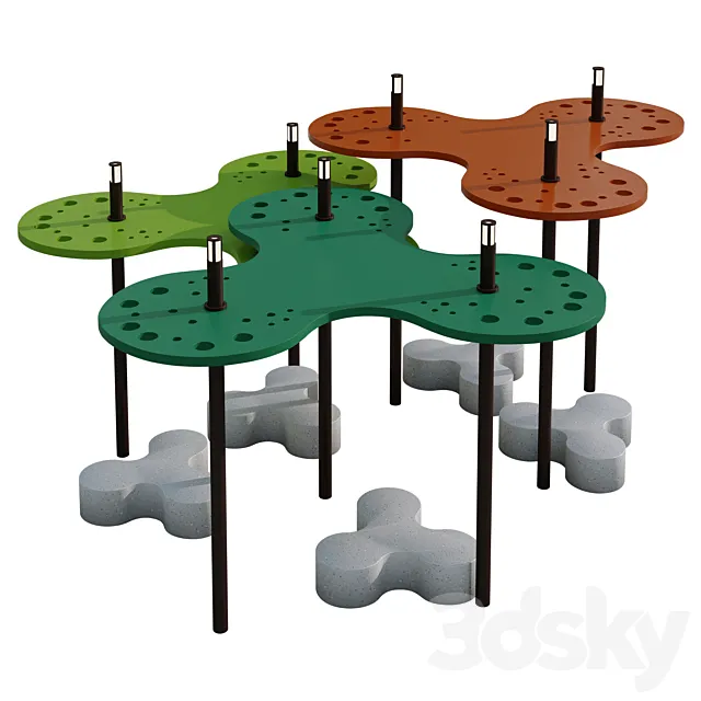 Playground canopy 3D Model