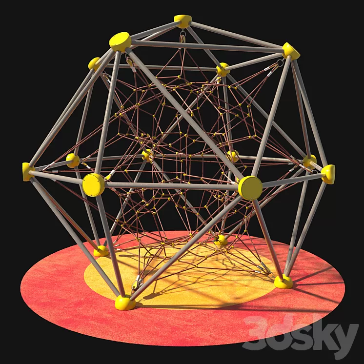 Playground for children 3 3D Model