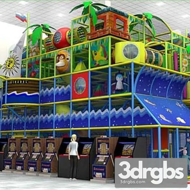Playground Labirint 3D Model Download