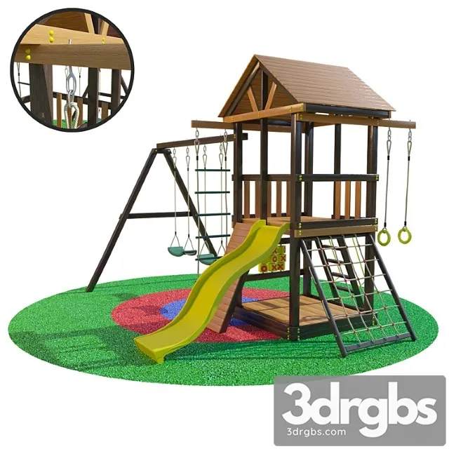 Playground Wendel 3D Model Download