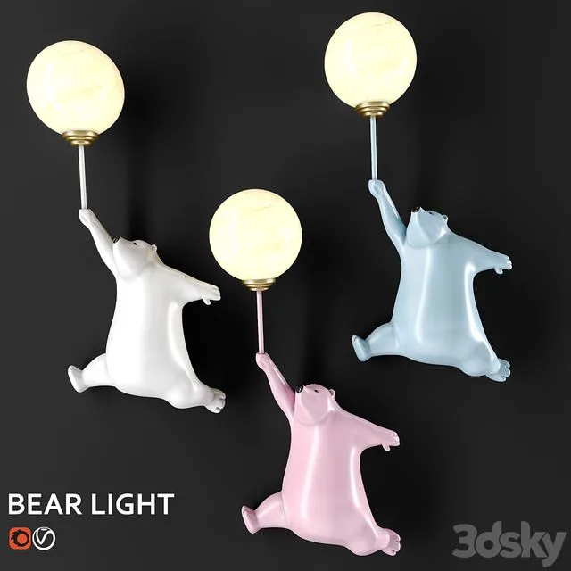 Playlighting BEAR LIGHT 3D Model