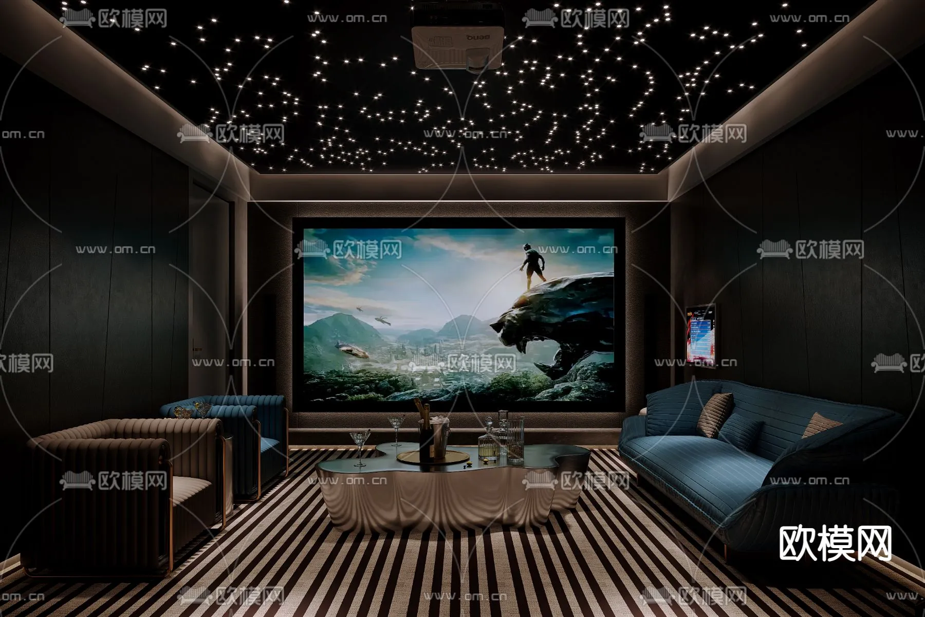 PLAYROOM - CORONA - 3D MODEL - 1579