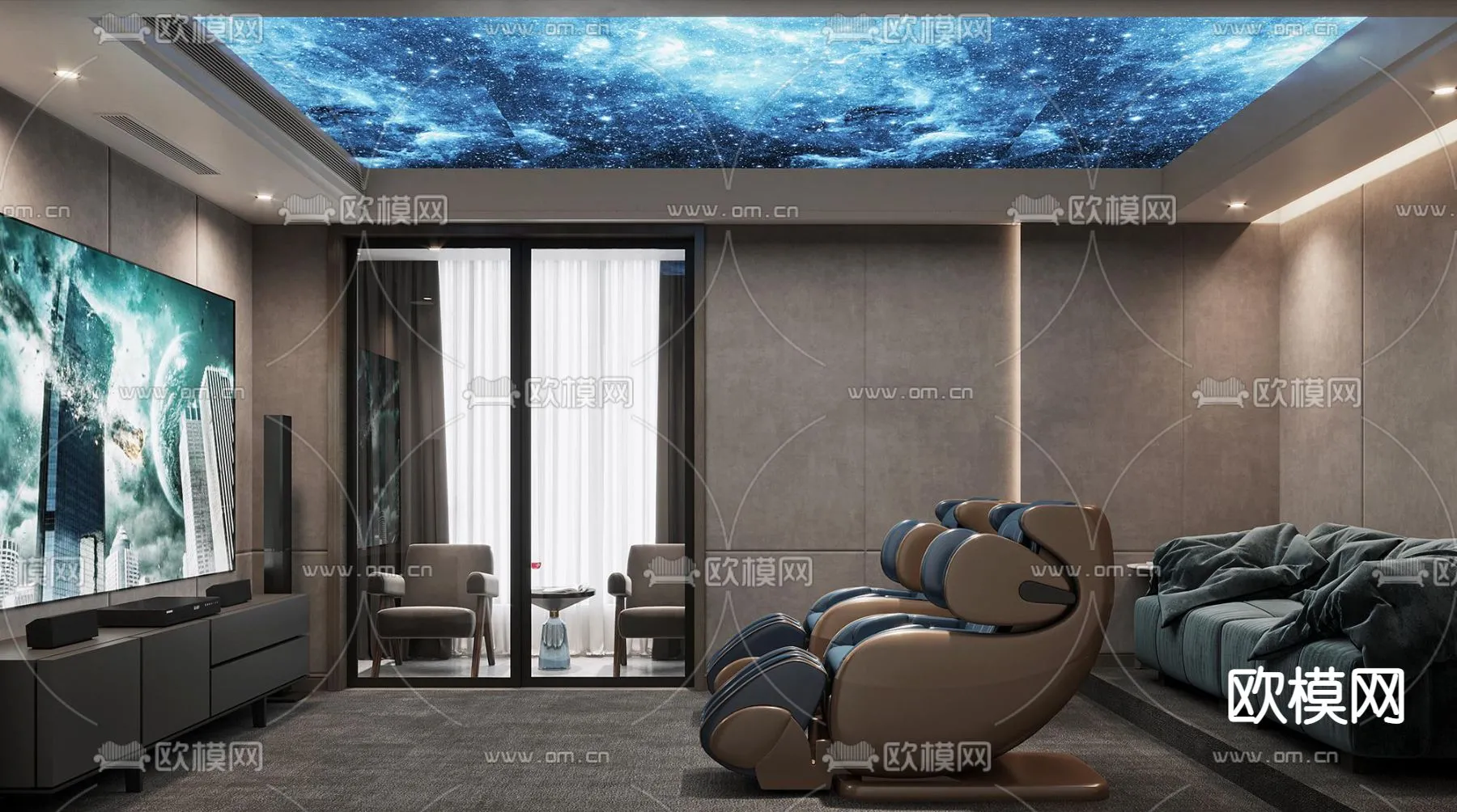 PLAYROOM - CORONA - 3D MODEL - 1580