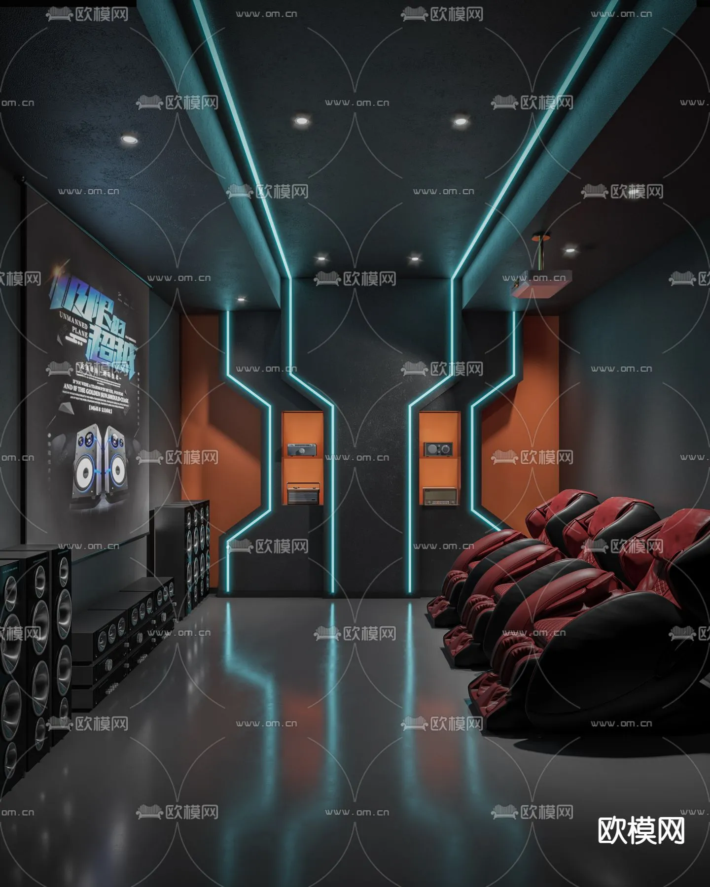 PLAYROOM - CORONA - 3D MODEL - 1596