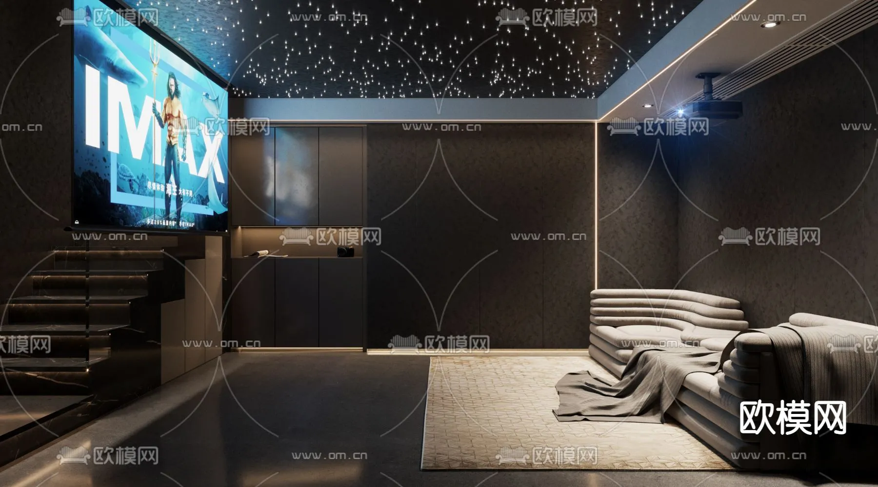 PLAYROOM - CORONA - 3D MODEL - 1602